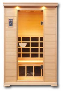 CE-2-Front infrarood sauna